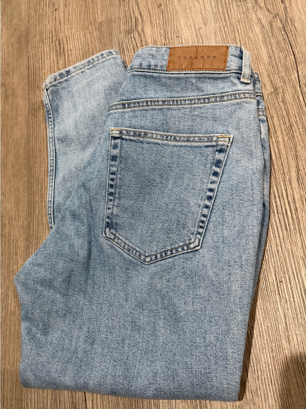 Topshop Light Blue Mom Jeans -
